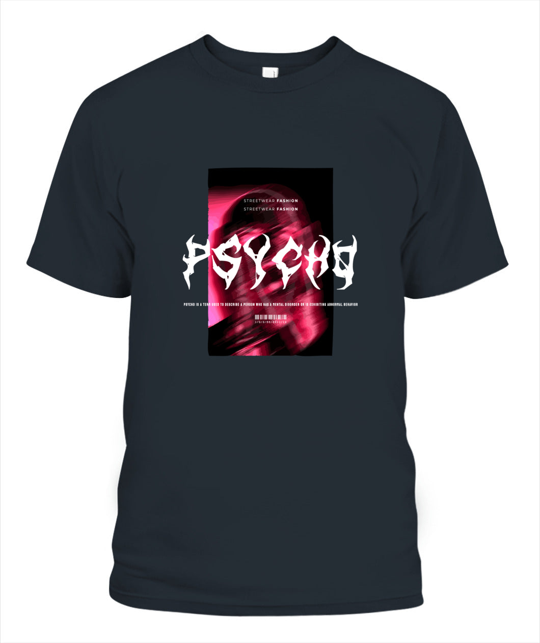Abstract Dark Art Unisex T-Shirt – Experimental Graphic Tee, Comfort Colors 1717, Made in USA