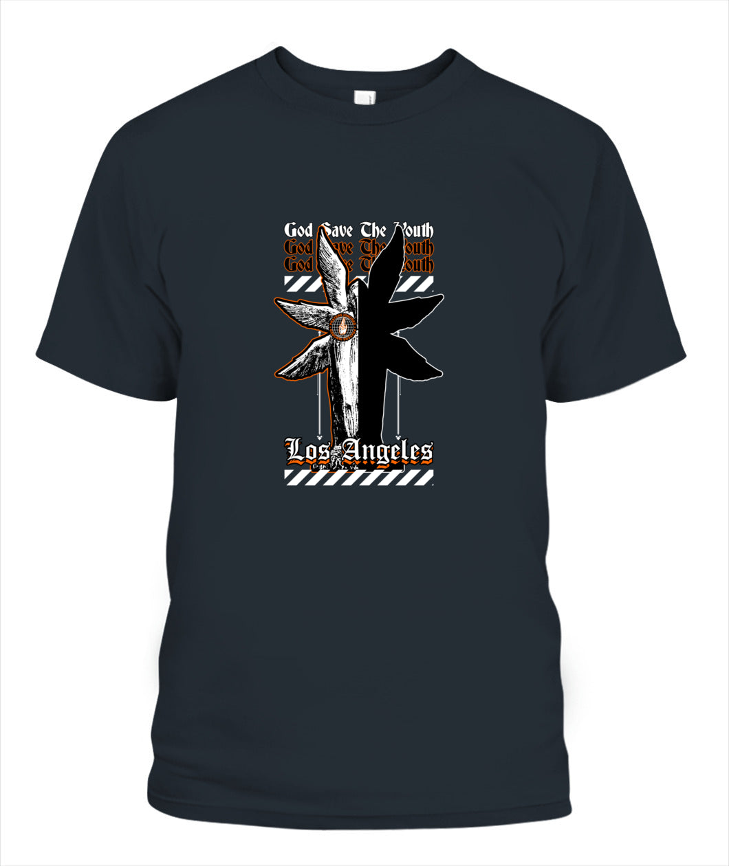 God Save the Youth Unisex T-Shirt – Los Angeles Streetwear Graphic Tee, Comfort Colors 1717, Made in USA