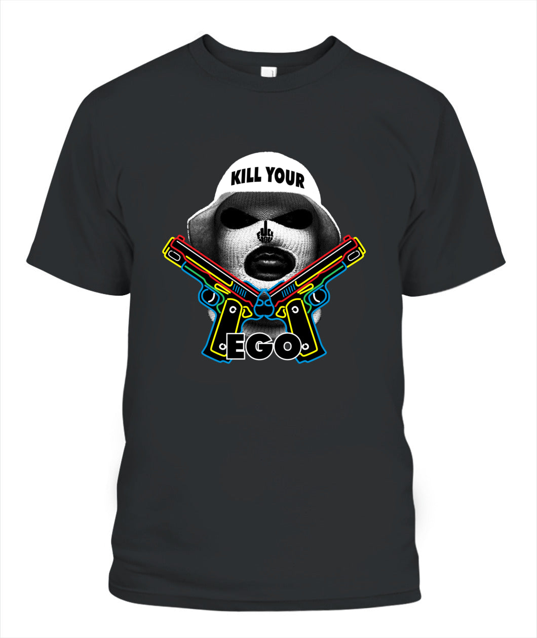 Kill Your Ego Unisex T-Shirt – Streetwear Graphic Tee, Comfort Colors 1717, Made in USA