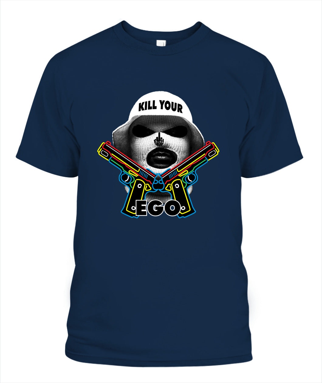 Kill Your Ego Unisex T-Shirt – Streetwear Graphic Tee, Comfort Colors 1717, Made in USA