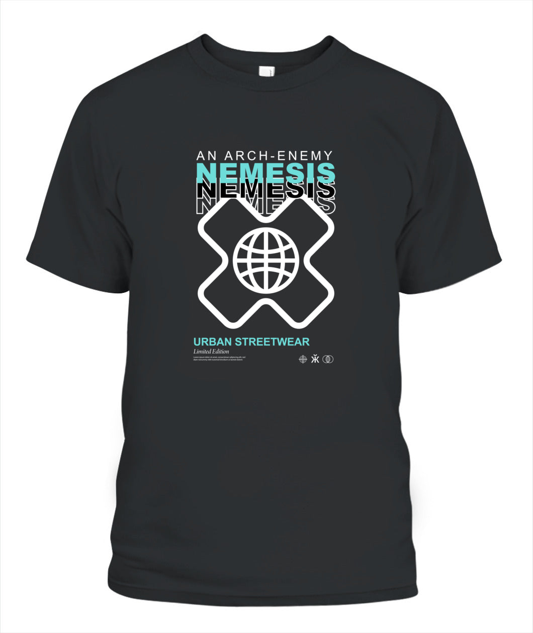 Nemesis Unisex T-Shirt – Urban Streetwear Graphic Tee, Comfort Colors 1717, Made in USA